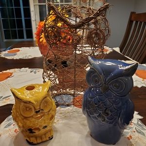 Decorative Owls (3)